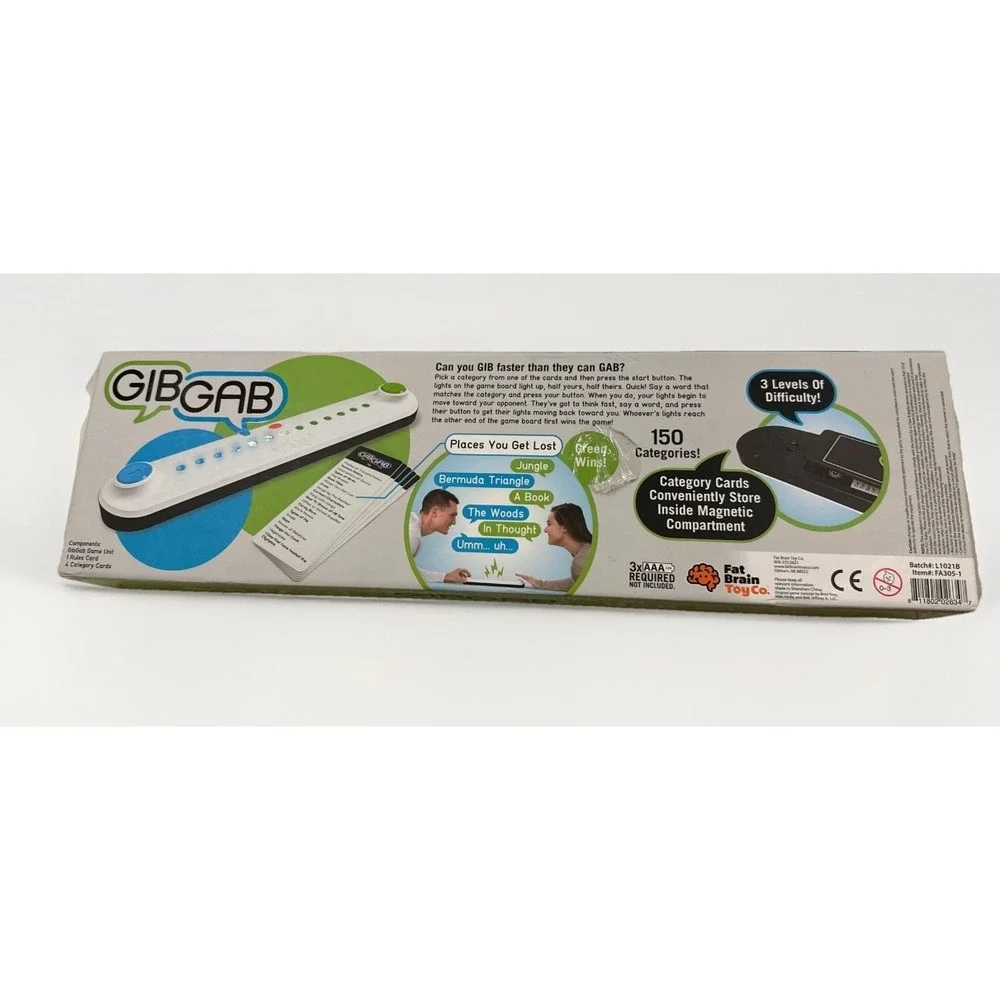 GibGab Fast Electronic‎ Battle Game LED Light-Up Interactive Gaming Device